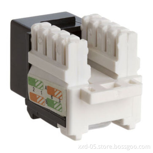 High Performance 10GB FTP RJ45 8p8c Zinc Alloy Cat 6a Keystone JackNew